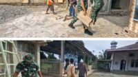 Jaga Kenyamanan Beribadah, Babinsa Koramil 01/Sungai Mas Ajak Warga Bersihkan Masjid Jaga Kenyamanan Beribadah, Babinsa Koramil 01/Sungai Mas Ajak Warga Bersihkan Masjid