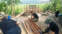 Progres 12 Persen, Persiapan Pembangunan Jembatan Beton Alue Rambot Dijalankan Kodim 0110/Abdya dan Warga