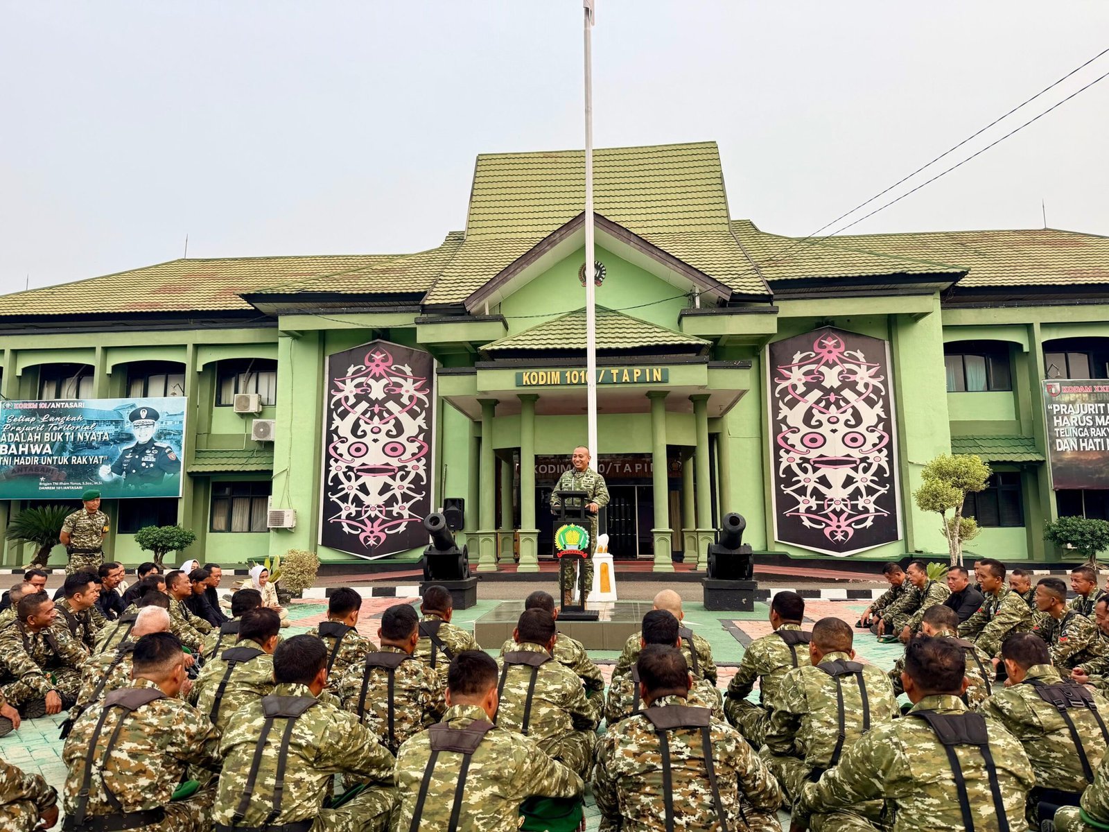 Dandim 1010/Tapin Ingatkan Larangan Janji Kelulusan Saat Werving