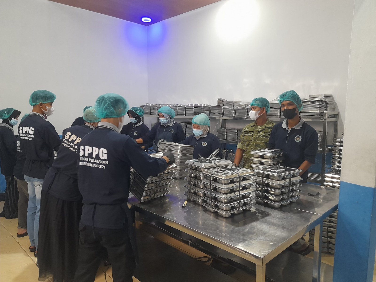 Pastikan Kesiapan Dapur MBG, Koramil 06/Teunom Lakukan Pengecekan di Aceh Jaya