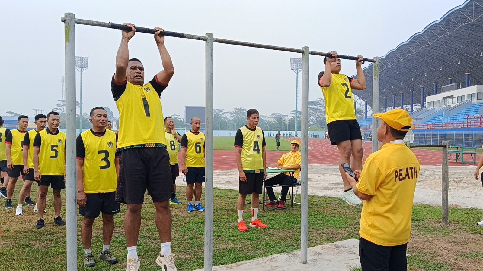 Garjas Semester II di Sangatta, Kodim 0909/Kutai Timur Fokuskan Kebugaran dan Persyaratan UKP