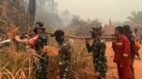 Kodim 1203/Ketapang dan Jajaran Terus Berjibaku Tangani Karhutla