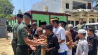 Program SEJUK Yonif TP 859/RBK Hadir Membawa Berkah, Eratkan Silaturahmi Di Masjid An-Nur Supiori