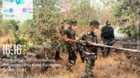 Kodim 1005/Barito Kuala – Tim Gabungan Berjuang Kuasai Karhutla di Desa Puntik Dalam Kodim 1005/Barito Kuala – Tim Gabungan Berjuang Kuasai Karhutla di Desa Puntik Dalam