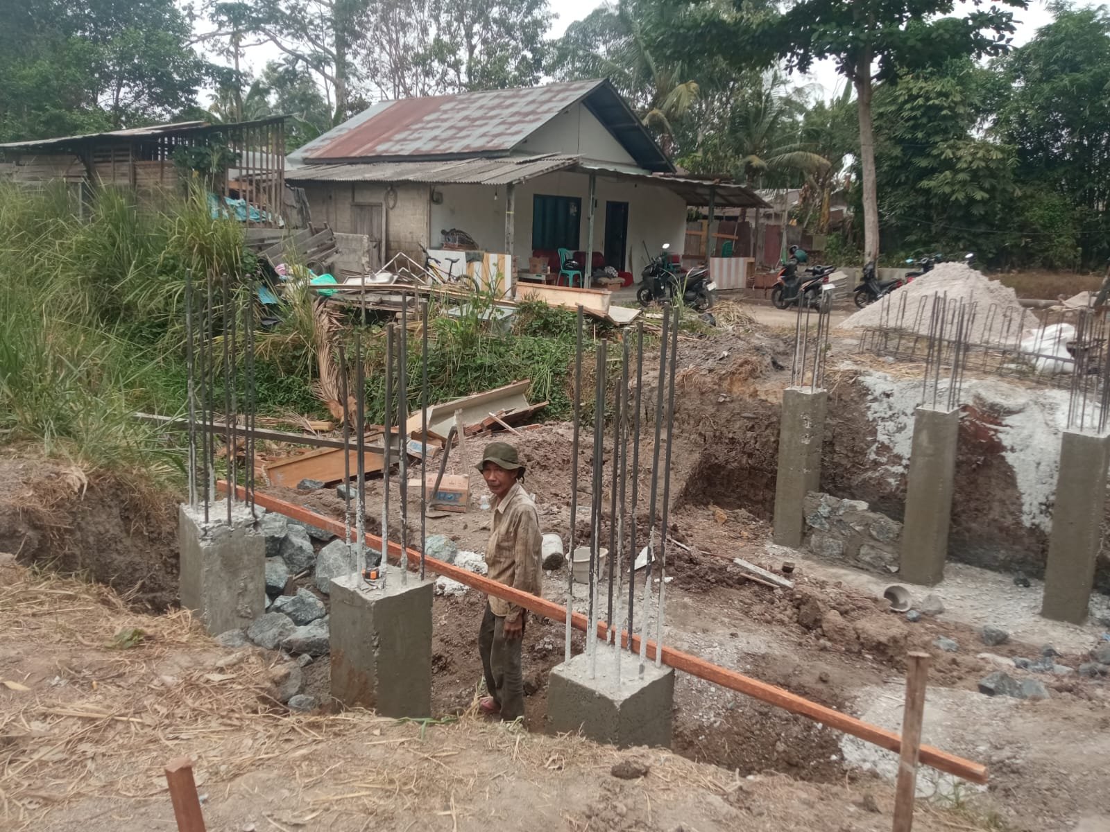 Percepat Pembangunan Jembatan Garuda Tahap VII, Kodim 1006/Banjar Capai Progres 28 Persen
