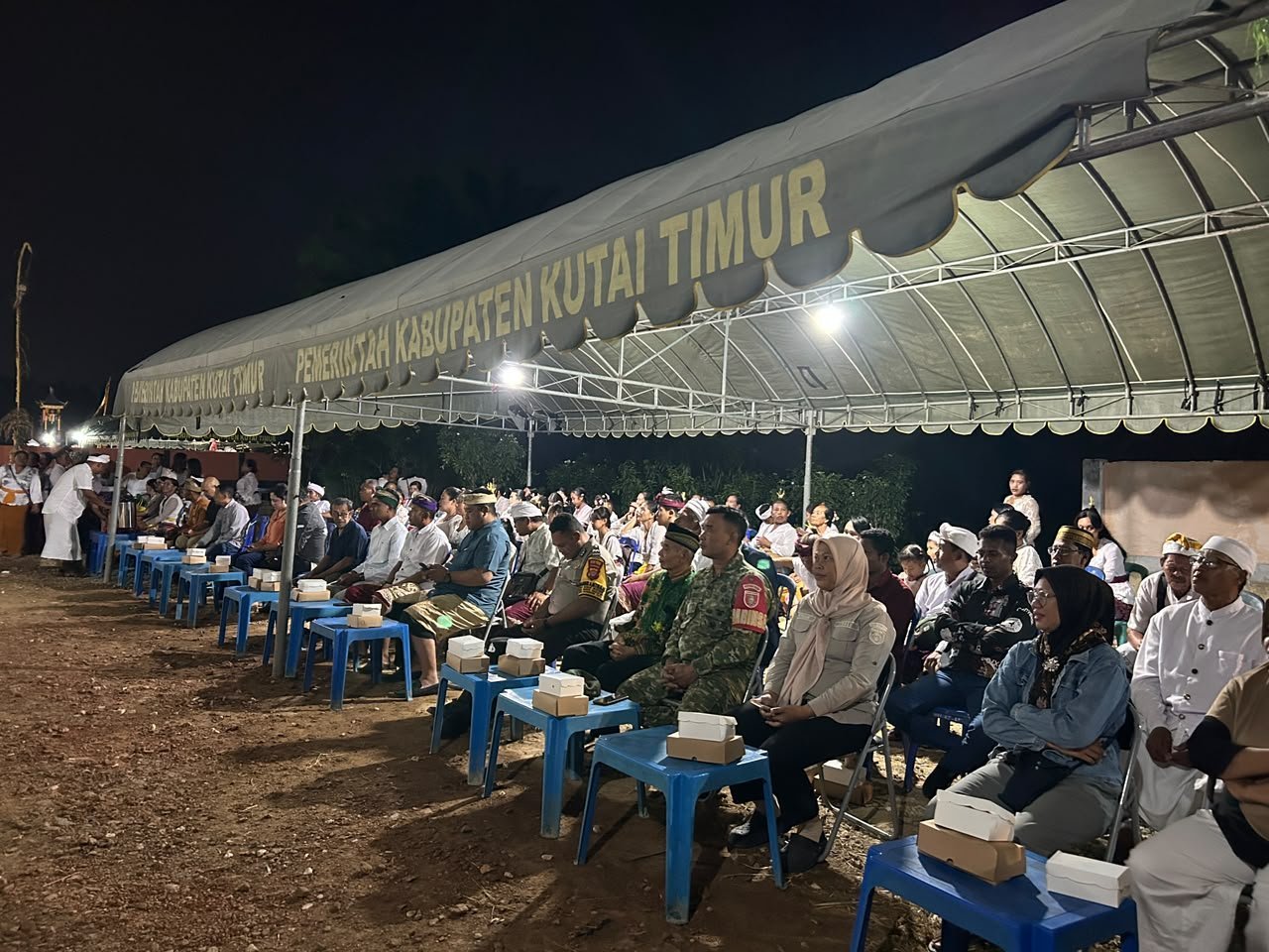 Warga dan Tokoh Lintas Agama Hadiri Melaspas Pura Bhuana Sari, Acara Berjalan Kondusif
