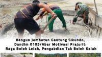 Jembatan Gantung Sikundo Digenjot Lewat Gotong Royong, Kodim 0105/Aceh Barat: Fokus Kualitas Jembatan Gantung Sikundo Digenjot Lewat Gotong Royong, Kodim 0105/Aceh Barat: Fokus Kualitas