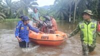 Akses Cot Bayu Terendam 500 Meter, Babinsa dan BPBD: Warga Diminta Segera Waspada