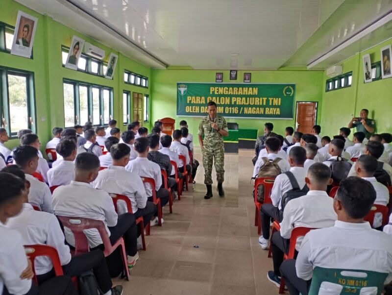 Kodim 0116/Nagan Raya Gelar Pembinaan Calon Prajurit, Dandim Soroti Integritas