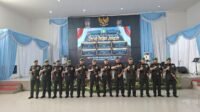 ‎Serah Terima Jabatan Dandim 1005/Barito Kuala, Letkol Inf Anton Mahriadi Serahkan Tongkat Amanah Kepada Letkol Arm Fauzi Raspati Al‑Ansyori