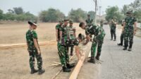 Kodim 0510/Tigaraksa Laksanakan Proyek Infrastruktur di Jayanti Melalui TMMD 130