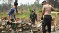 Keterlibatan TNI-Polri dalam TMMD ke-130 Mendorong Pembangunan Luwu Timur